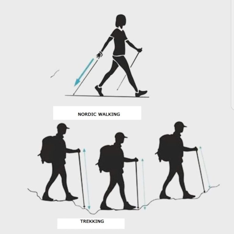 Chůze s holemi. Trekking nebo Nordic Walking ? Českomoravská federace